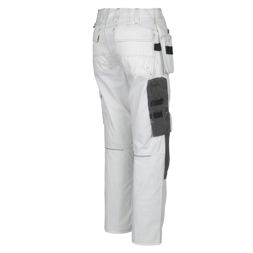 MASCOT 06131-630 HARDWEAR  Atlanta Hose mit Knie- und H�ngetaschen - 06 Wei� - 90C50