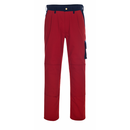 MASCOT 00979-430 IMAGE  Torino Hose mit Knietaschen - 21 Rot/Marine - 90C51 % SALE %