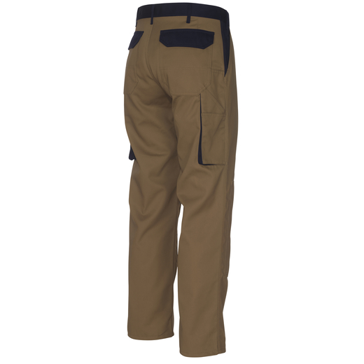 MASCOT 00979-430 IMAGE  Torino Hose mit Knietaschen - 51 Khaki/Marine - 82C47 % SALE %