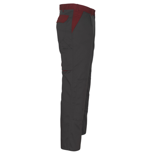 MASCOT 00979-430 IMAGE  Torino Hose mit Knietaschen - 88802 Anthrazit/Rot - 82C58 % SALE %