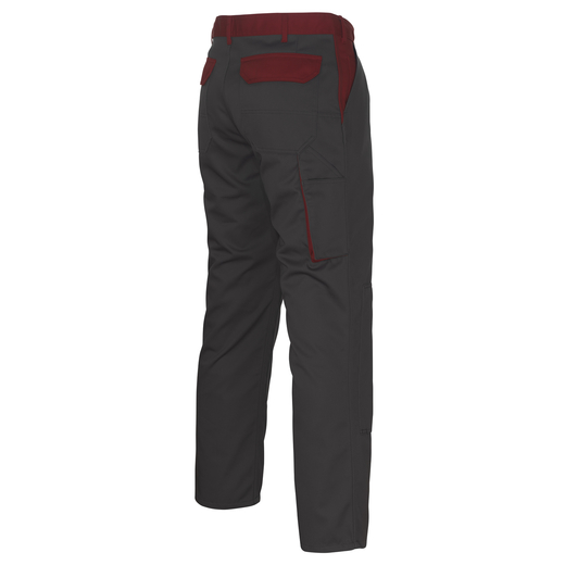 MASCOT 00979-430 IMAGE  Torino Hose mit Knietaschen - 88802 Anthrazit/Rot - 82C58 % SALE %