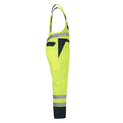 MASCOT 07092-880 SAFE IMAGE  Wels �berziehlatzhose mit Knietaschen - 171 hi-vis Gelb/Marine - S
