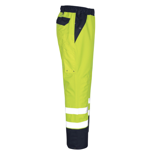 MASCOT 07090-880 SAFE IMAGE  Linz �berziehhose mit Knietaschen - 171 hi-vis Gelb/Marine - XL