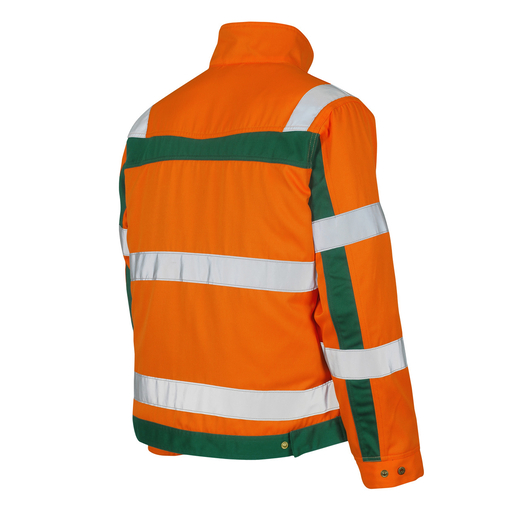MASCOT 07109-860 SAFE COMPETE  Cameta Jacke - 1403 hi-vis Orange/Gr�n - M