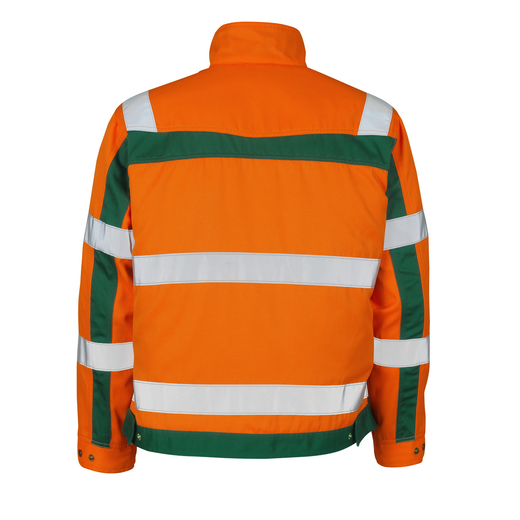 MASCOT 07109-860 SAFE COMPETE  Cameta Jacke - 1403 hi-vis Orange/Gr�n - M