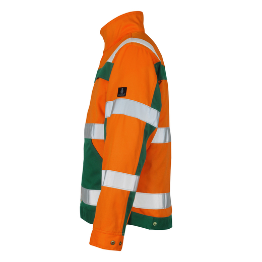 MASCOT 07109-860 SAFE COMPETE  Cameta Jacke - 1403 hi-vis Orange/Gr�n - M
