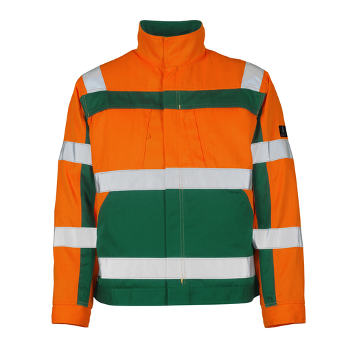 MASCOT 07109-860 SAFE COMPETE  Cameta Jacke - 1403 hi-vis Orange/Gr�n - M