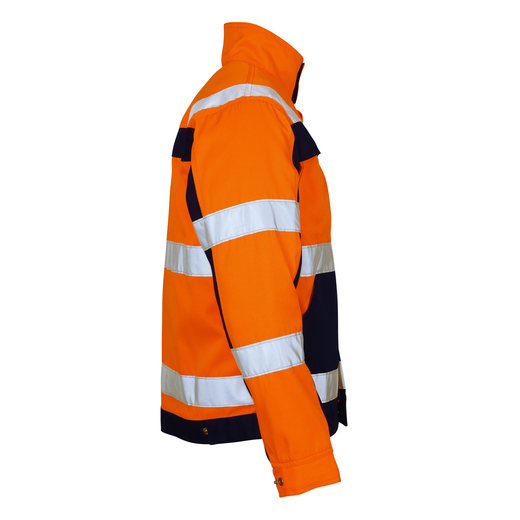 MASCOT 07109-860 SAFE COMPETE  Cameta Jacke - 141 hi-vis Orange/Marine - XL