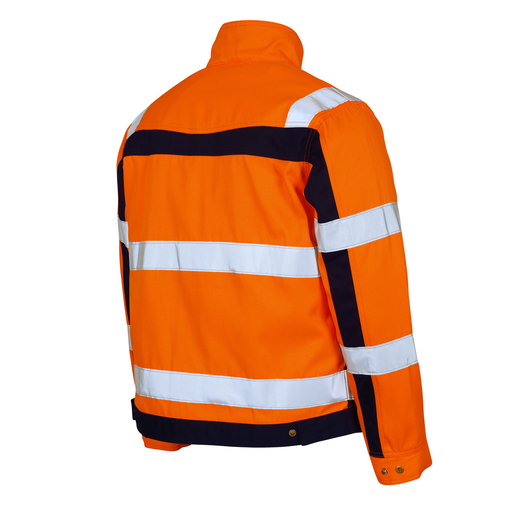 MASCOT 07109-860 SAFE COMPETE  Cameta Jacke - 141 hi-vis Orange/Marine - XL
