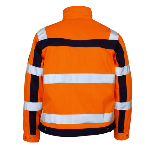 MASCOT 07109-860 SAFE COMPETE  Cameta Jacke - 141 hi-vis Orange/Marine - XL