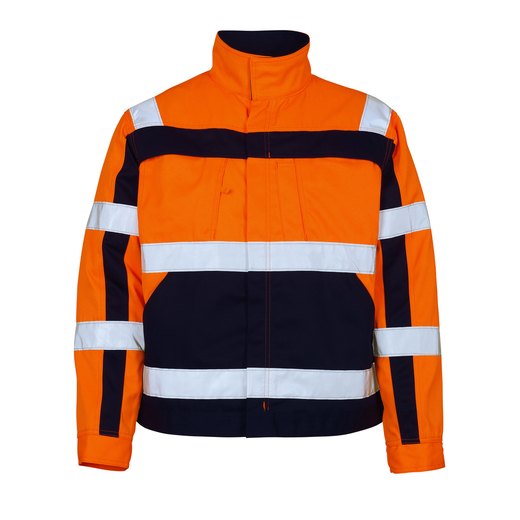 MASCOT 07109-860 SAFE COMPETE  Cameta Jacke - 141 hi-vis Orange/Marine - XL