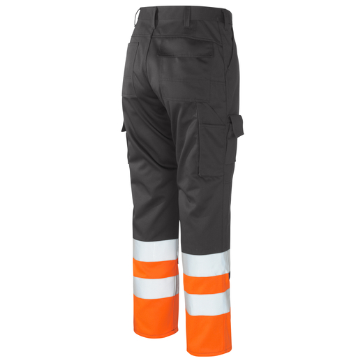 MASCOT 12379-430 SAFE COMPETE  Patos Hose mit Knietaschen - B01 Anthrazit/hi-vis Orange - 82C48 % SALE %