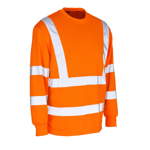 MASCOT 50106-854 SAFE CLASSIC  Melita Sweatshirt - 14 hi-vis Orange - XL
