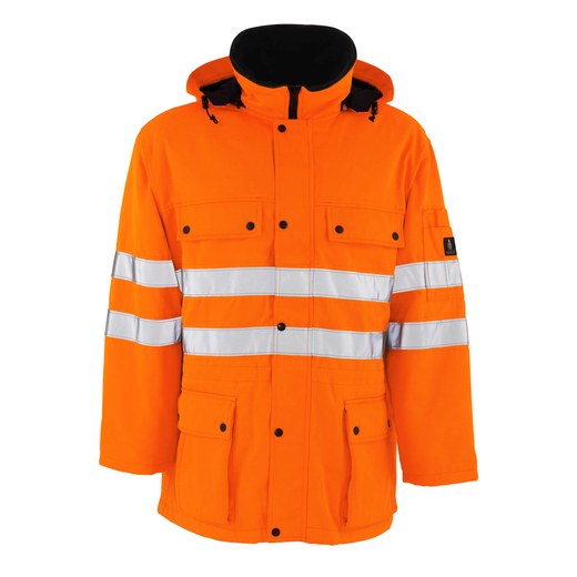 MASCOT 00510-660 SAFE ARCTIC  Quebec Parka - 14 hi-vis Orange - L
