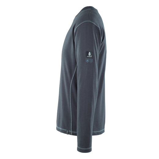 MASCOT 50119-927 MULTISAFE  Muri T-Shirt, Langarm - 010 Schwarzblau - M