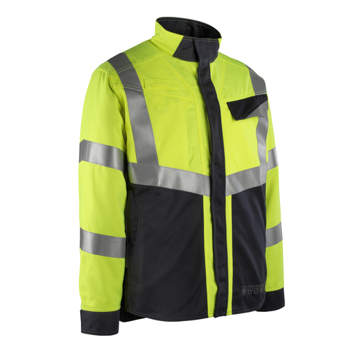 MASCOT 13809-216 MULTISAFE  Biel Jacke - 17010 hi-vis Gelb/Schwarzblau - 2XL