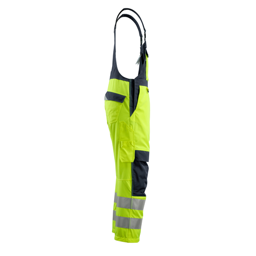 MASCOT 13869-216 MULTISAFE  Davos Latzhose mit Knietaschen - 17010 hi-vis Gelb/Schwarzblau - 82C50