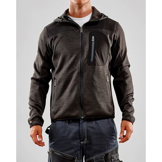 BLAKL�DER 4930 Strickjacke mit Softshell-Verst�rkungen
