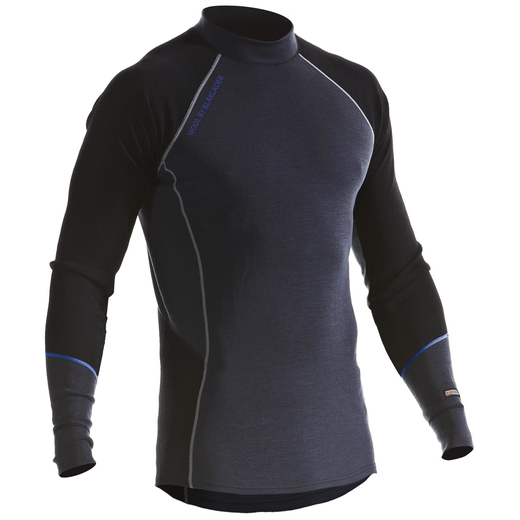 BLAKL�DER 4897 WARM 100% MERINO Unterw�sche Oberteil - Grey/Black - XL