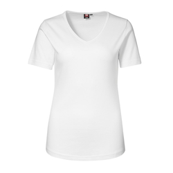 ID 0506 Interlock T-Shirt V-Ausschnitt Damen